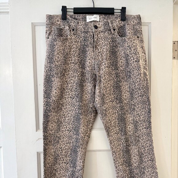 Dear John Snow Leopard Blair Slim Straight Jeans size 31 (12) - Picture 2 of 9